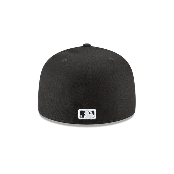 New Era Los Angeles Angels Side Patch 2010 All-Star Game 59fifty Fitted Hat-Black/White product image 4, provided for visual