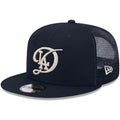 New Era Los Angeles Dodgers City Connect 9FIFTY Trucker Snapback Hat product image 1, provided for visual reference and