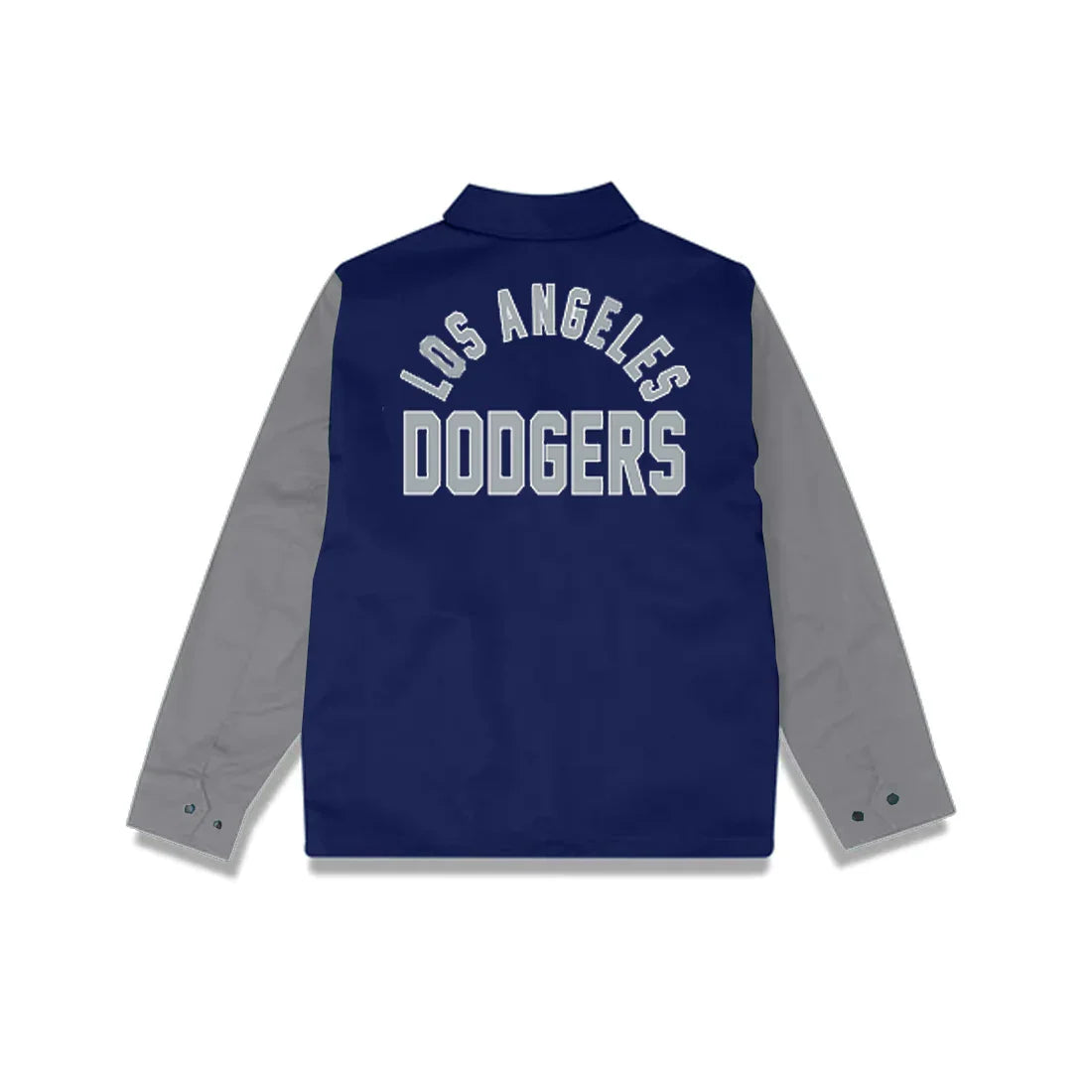 New Era Los Angeles Dodgers Essential Team Coach Jacket product image 2, provided for visual reference and product detail