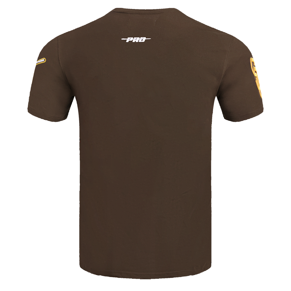 San Diego Padres Pro Standard Script Tail Tee Brown product image 2