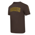 San Diego Padres Pro Standard Classic Chenille Tee Brown product image 1