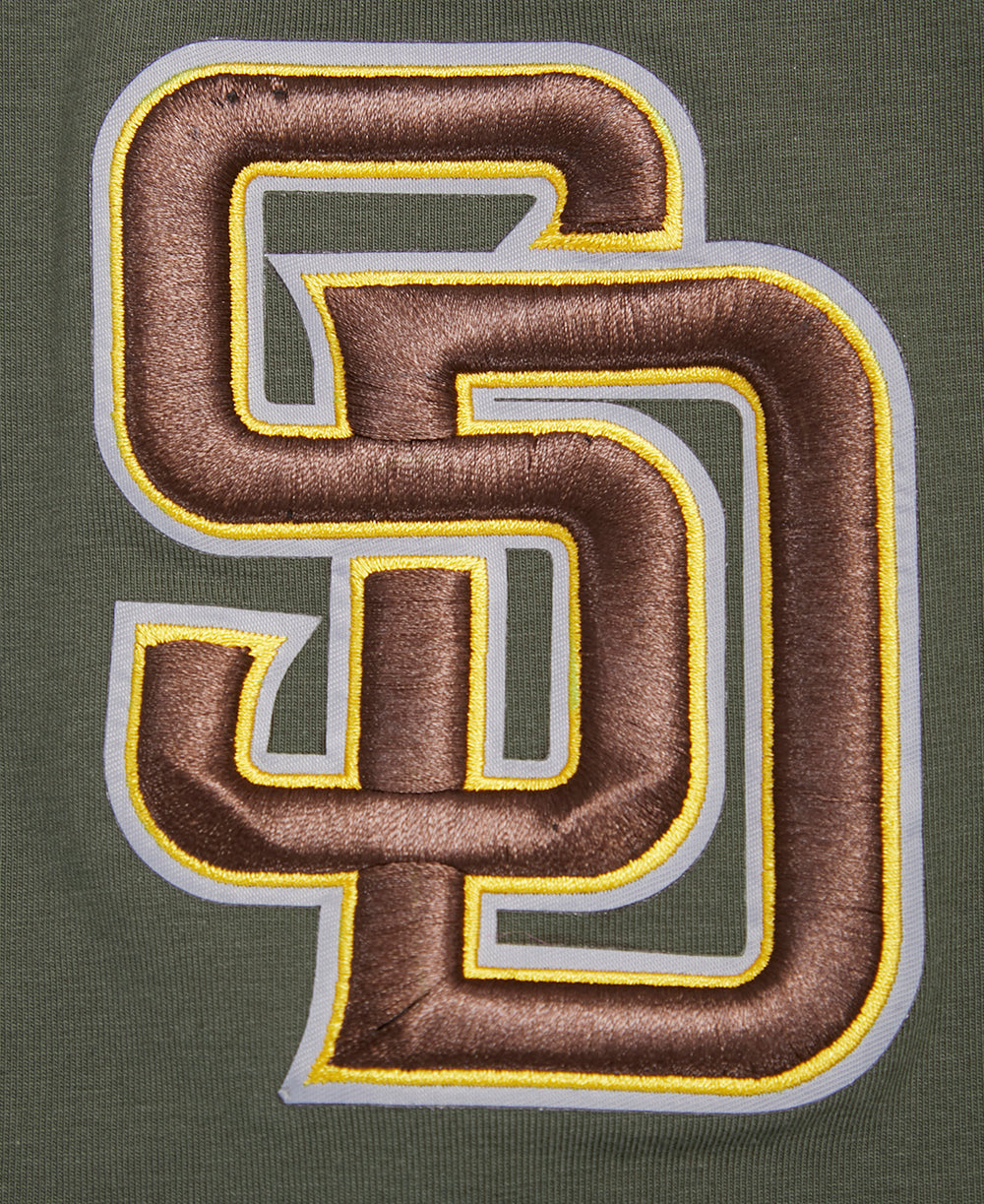 San Diego Padres Pro Standard Logo Team Shirt Olive product image 4