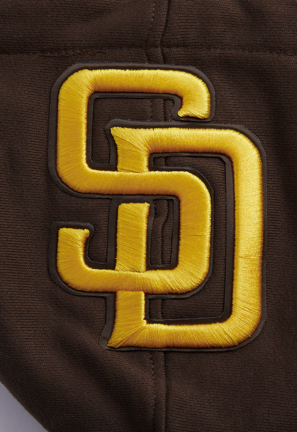 San Diego Padres Pro Standard Script Tail Rib Hoodie Brown product image 6