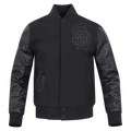 San Diego Padres Pro Standard Triple Black Wool Varsity product image 1