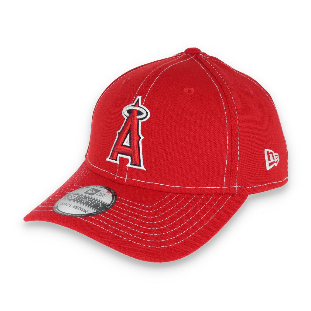 New Era Los Angeles Angels Classic 39THIRTY Stretch Fit-Red product image 6, provided for visual reference and product
