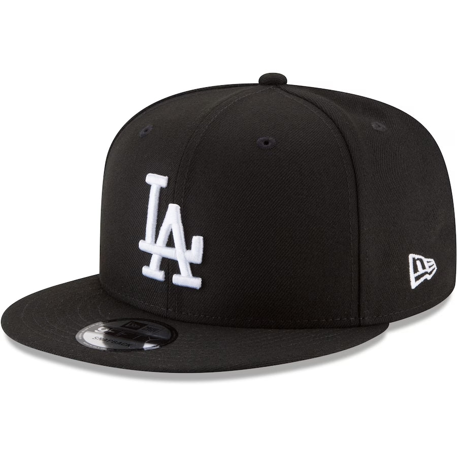 Los Angeles Dodgers New Era Black & White 9FIFTY Snapback product image 1