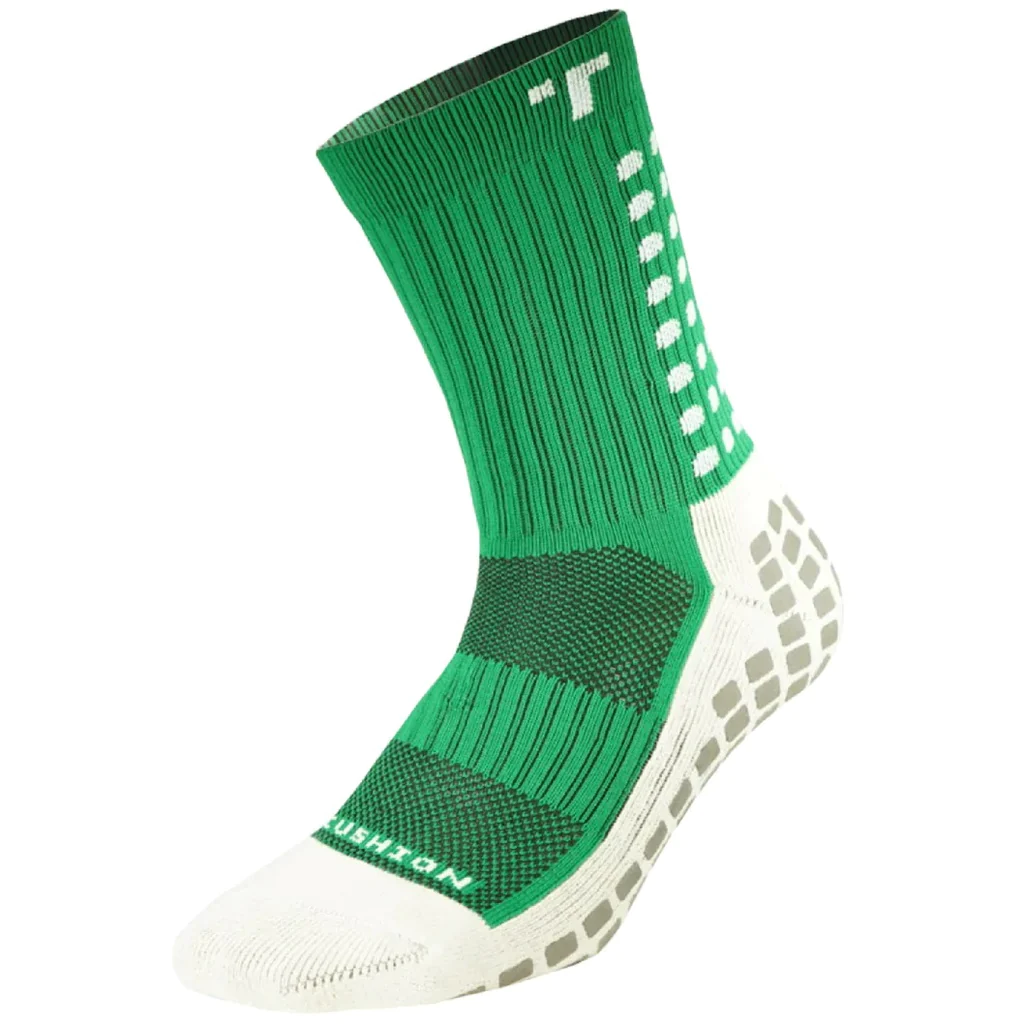 TruSox 3.0 Mid-Calf Cushion Crew Sock- Green product image 1, provided for visual reference and product detail review