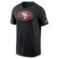 Nike Men San Francisco 49ers Logo T-Shirt-Black product image 1, provided for visual reference and product detail review