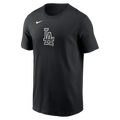 Nike Men Los Angeles Dodgers Shoot For The Sky T-Shirt-Black product image 1, provided for visual reference and product