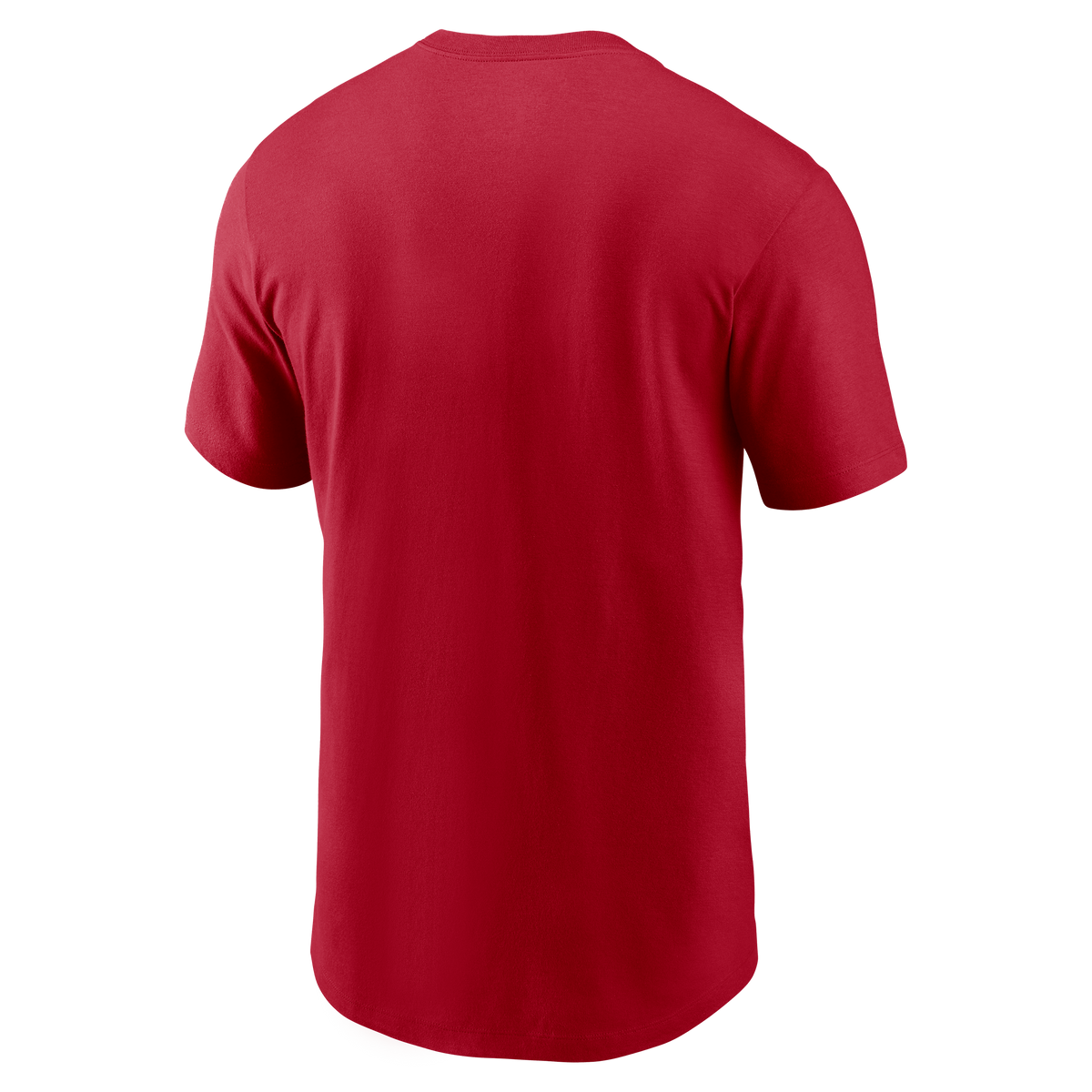Nike Men San Francisco 49ers Logo T-Shirt-Red product image 2, provided for visual reference and product detail review