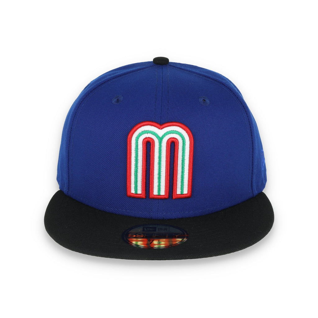 New Era Official Mexico Flag 59Fifty Fitted Hat product image 2, provided for visual reference and product detail review