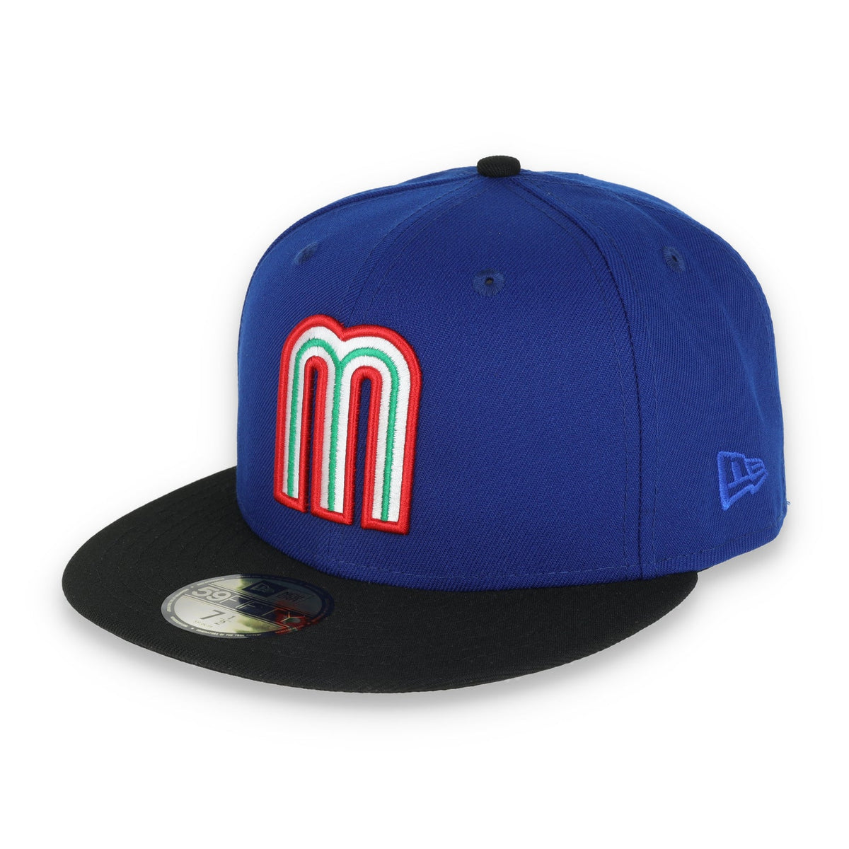 New Era Official Mexico Flag 59Fifty Fitted Hat product image 3, provided for visual reference and product detail review