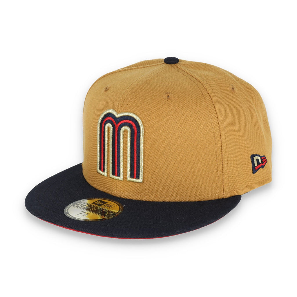 New Era Official Mexico Wordmark 59Fifty Fitted Hat product image 3, provided for visual reference and product detail review