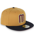 New Era Official Mexico Wordmark 59Fifty Fitted Hat product image 1, provided for visual reference and product detail review