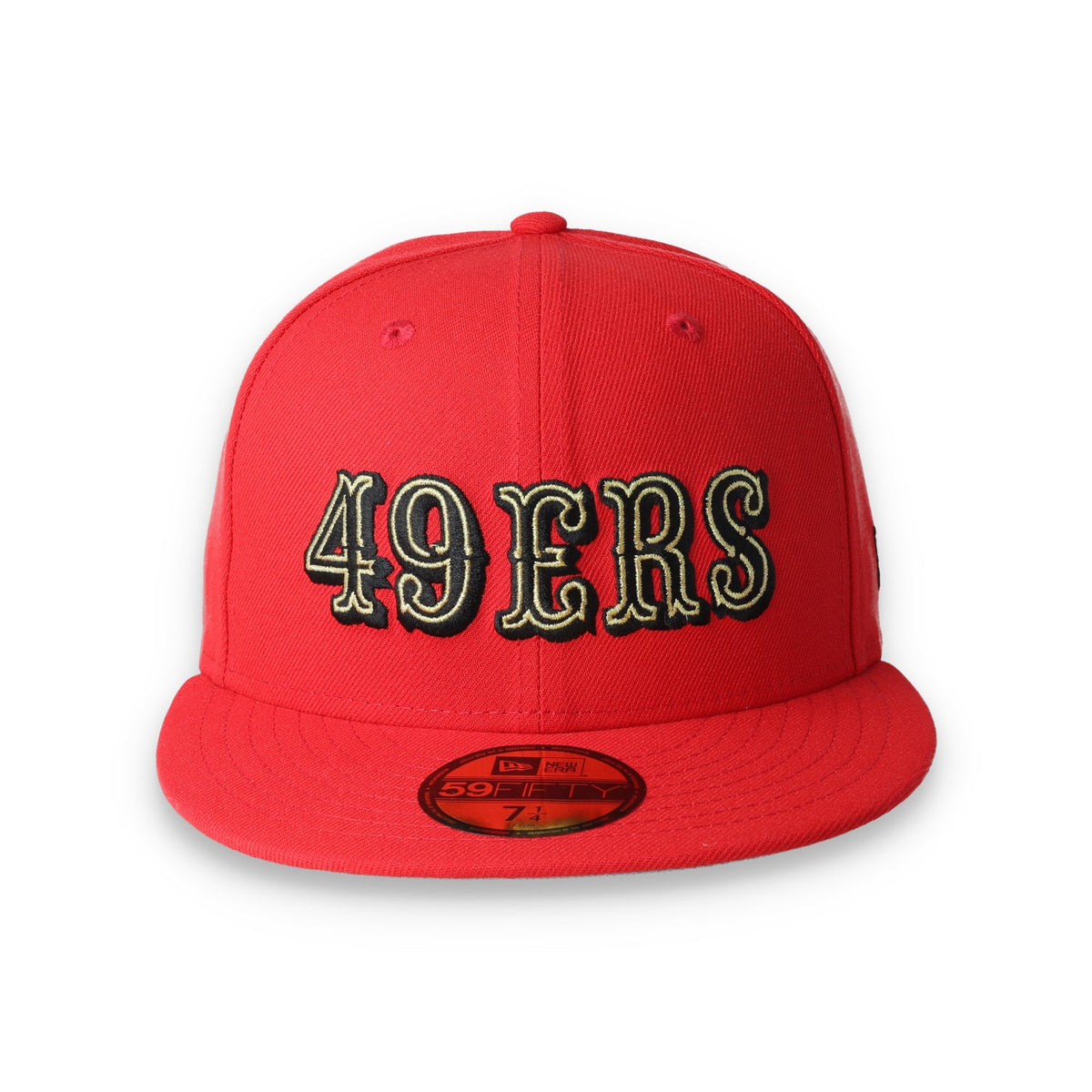 Exclusive San Francisco 49ers Official 59FIFTY Fitted, HAT-RED product image 2, provided for visual reference and product