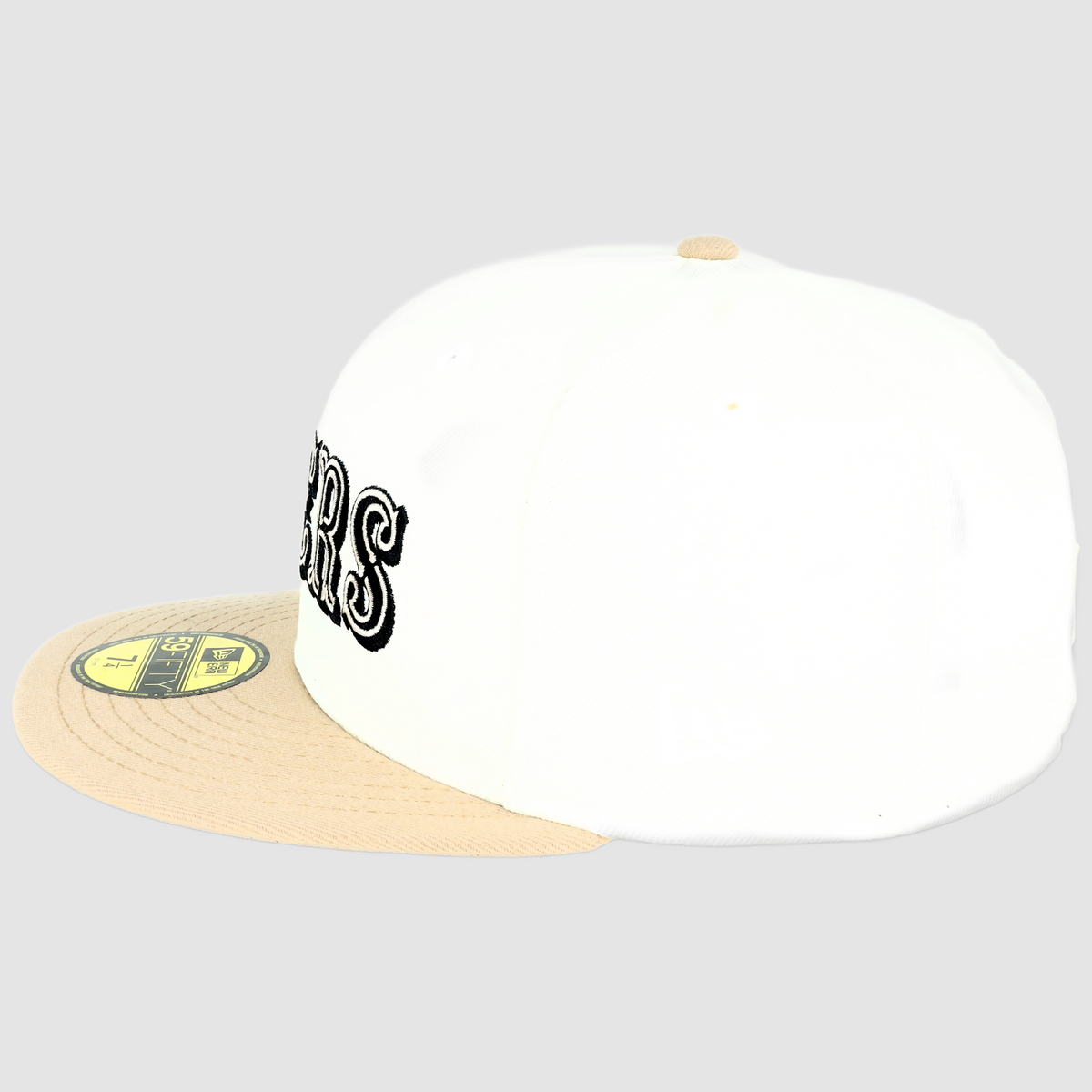Exclusive San Francisco 49ers Official 59FIFTY Fitted, 75TH ANNIVERSARY SIDE PATCH SCRIPT -CHROME product image 4, provided
