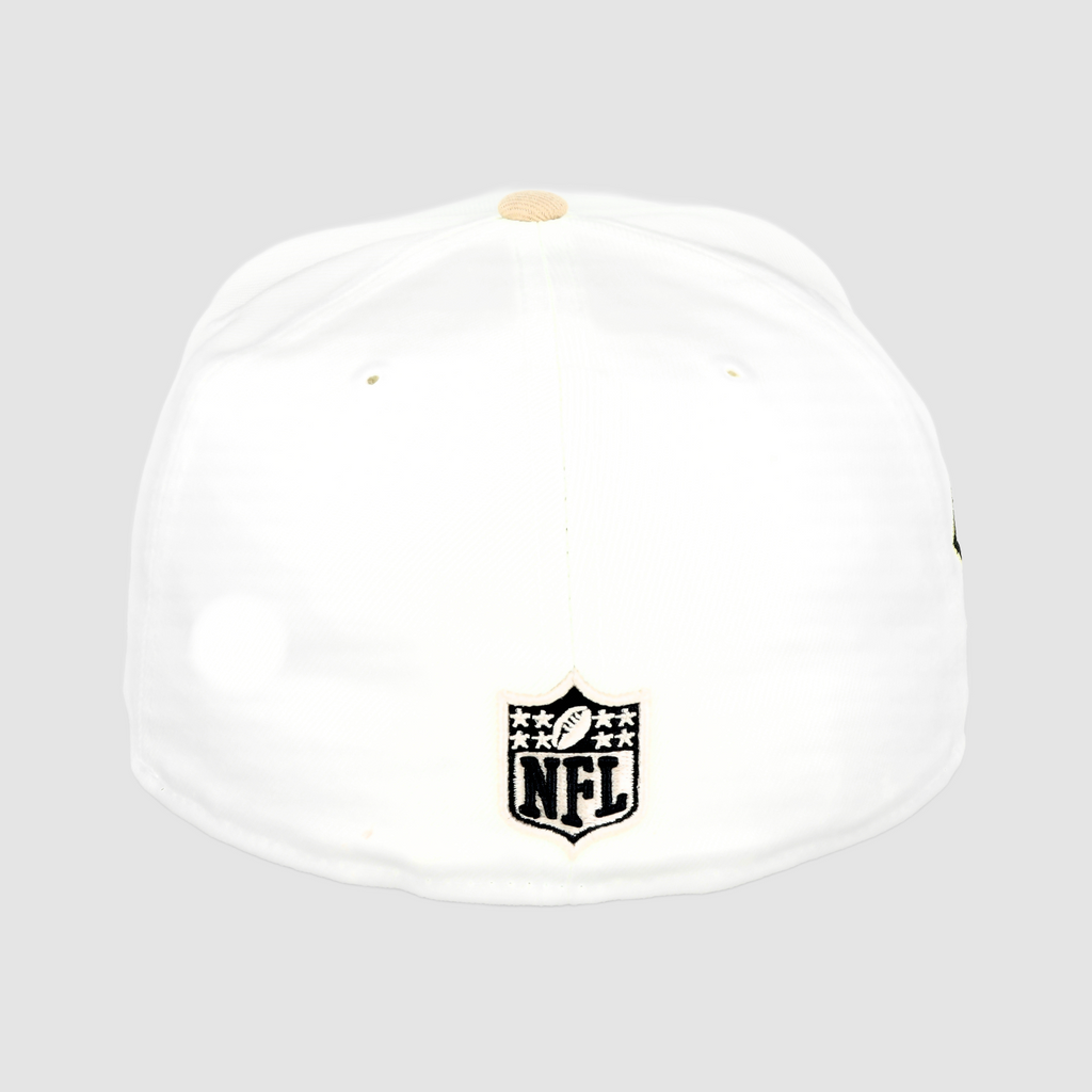 Exclusive San Francisco 49ers Official 59FIFTY Fitted, 75TH ANNIVERSARY SIDE PATCH SCRIPT -CHROME product image 5, provided