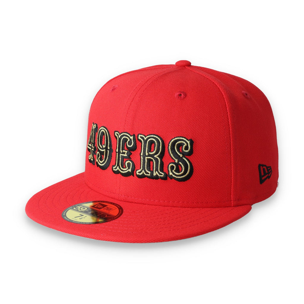 Exclusive San Francisco 49ers Official 59FIFTY Fitted, HAT-RED product image 3, provided for visual reference and product