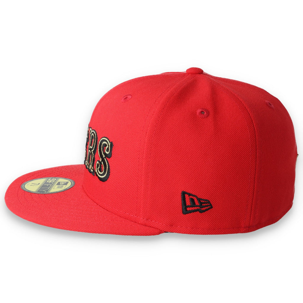 Exclusive San Francisco 49ers Official 59FIFTY Fitted, HAT-RED product image 4, provided for visual reference and product