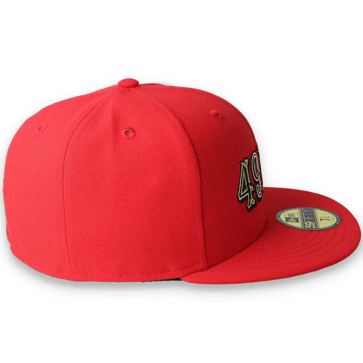 Exclusive San Francisco 49ers Official 59FIFTY Fitted, HAT-RED product image 6, provided for visual reference and product