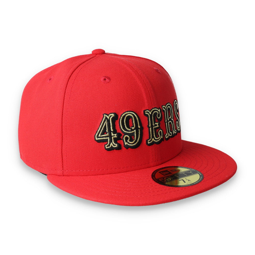 Exclusive San Francisco 49ers Official 59FIFTY Fitted, HAT-RED product image 1, provided for visual reference and product