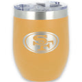 San Francisco 49ERs 16oz. Ultra Curved Stainless Steel Tumbler product image 1, provided for visual reference and product