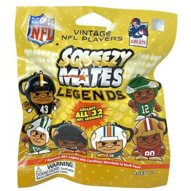 NFL Squeezy Mates Legends Mystery Pack product image 1, provided for visual reference and product detail review