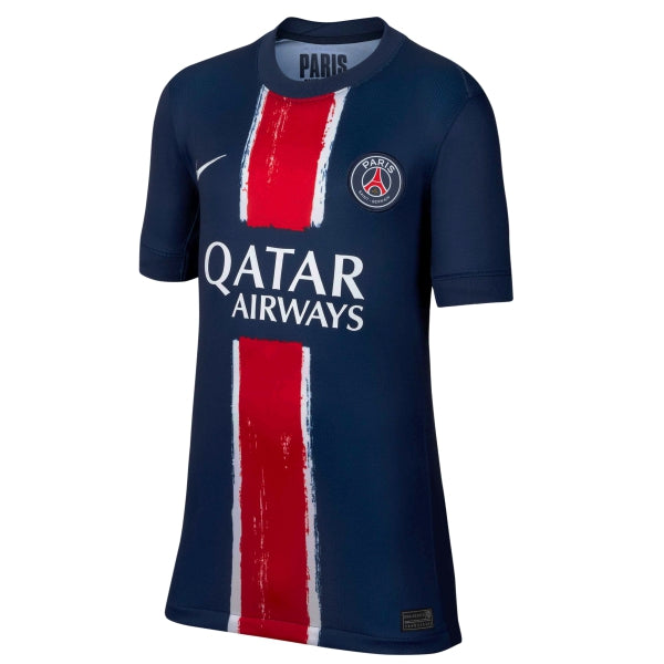 Nike Youth Paris Saint-German Stadium Home Jersey 24/25 product image 1, provided for visual reference and product detail