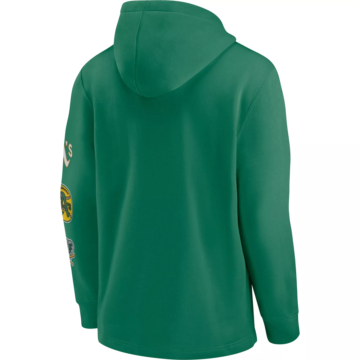 Nike Men Oakland Athletics Green Cooperstown Collection Rewind Hoodie product image 2, provided for visual reference and