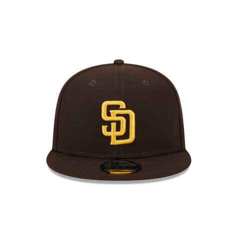 New Era San Diego Padres 2016 All Star Side Patch 9FIFTY Hat- Brown product image 2, provided for visual reference and