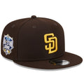New Era San Diego Padres 2016 All Star Side Patch 9FIFTY Hat- Brown product image 1, provided for visual reference and