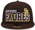 New Era San Diego Padres Game Day 9FIFTY Snapback Hat product image 1, provided for visual reference and product detail