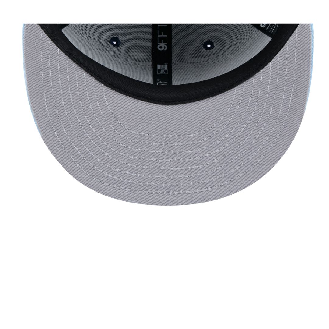 New Era San Francisco 49ers 2-Tone Color Pack 59FIFTY Fitted Hat-Light Blue/Gray product image 7, provided for visual