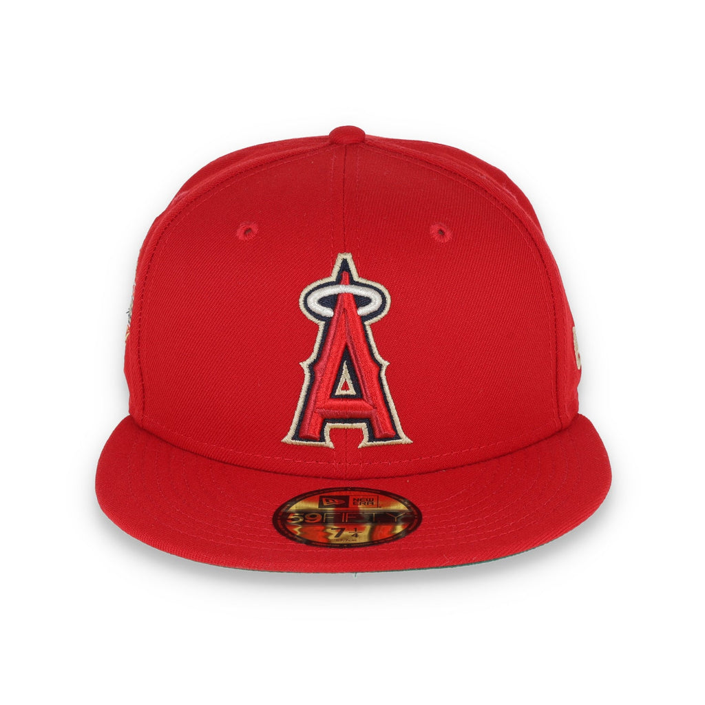 New Era Anaheim Angels Laurel All Star Game 2010 Side Patch 59fifty Fitted Cap-Red product image 2, provided for visual
