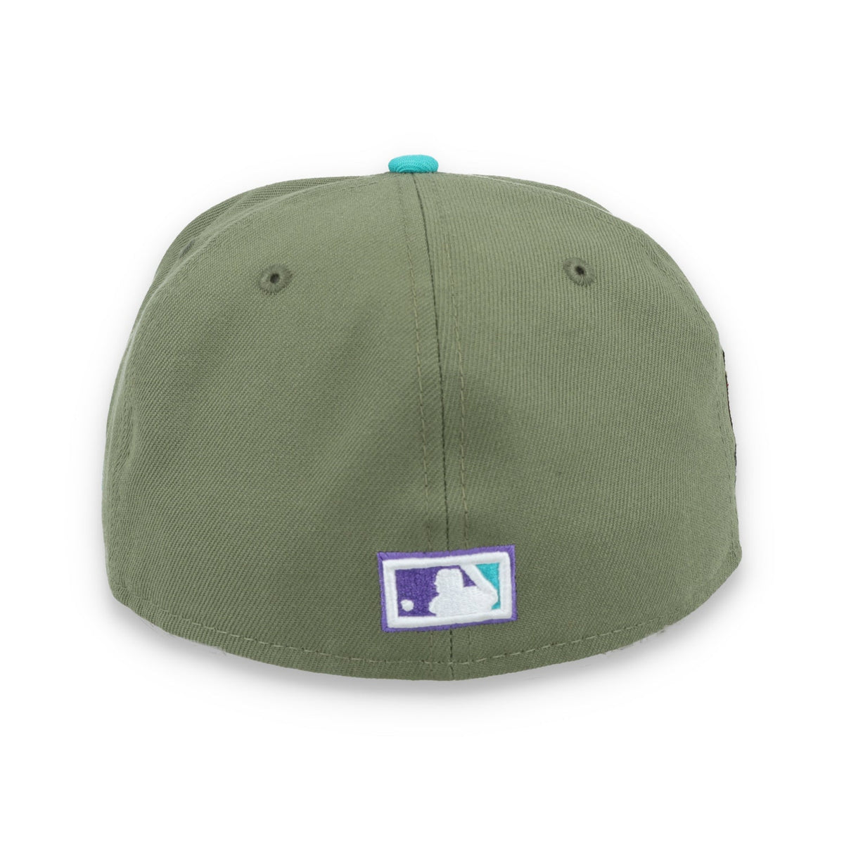 New Era Arizona Diamondbacks 10th Anniversary Side Patch 59FIFTY Fitted Hat- Olive Green product image 5, provided for