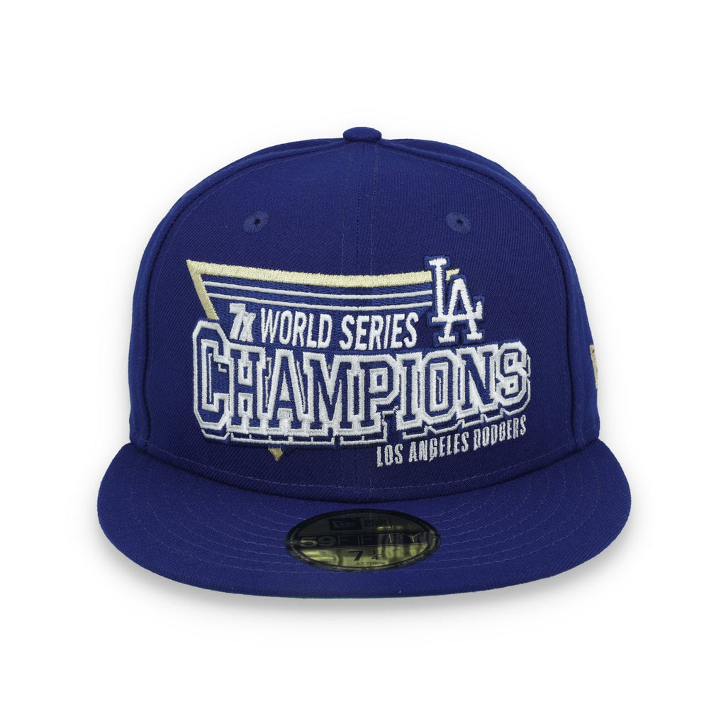 New Era Los Angeles Dodgers 7x Champions Throwback 59FIFTY Fitted Hat product image 2, provided for visual reference and