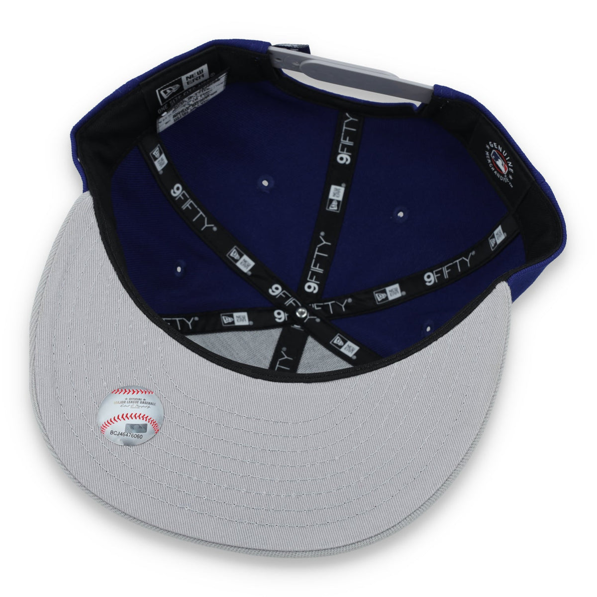 New Era Los Angeles Dodges Throwback 9FIFTY Snapback Hat product image 7, provided for visual reference and product detail