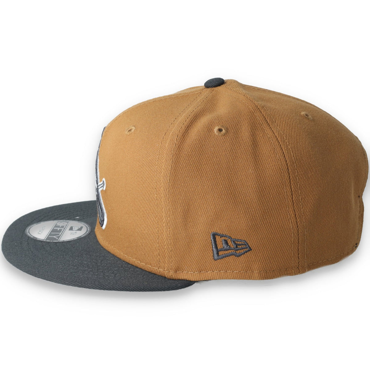 New Era ST Louis Cardinals 2-Tone Color Pack 9FIFTY Snapback Hat- Brown/Charcoal product image 4, provided for visual
