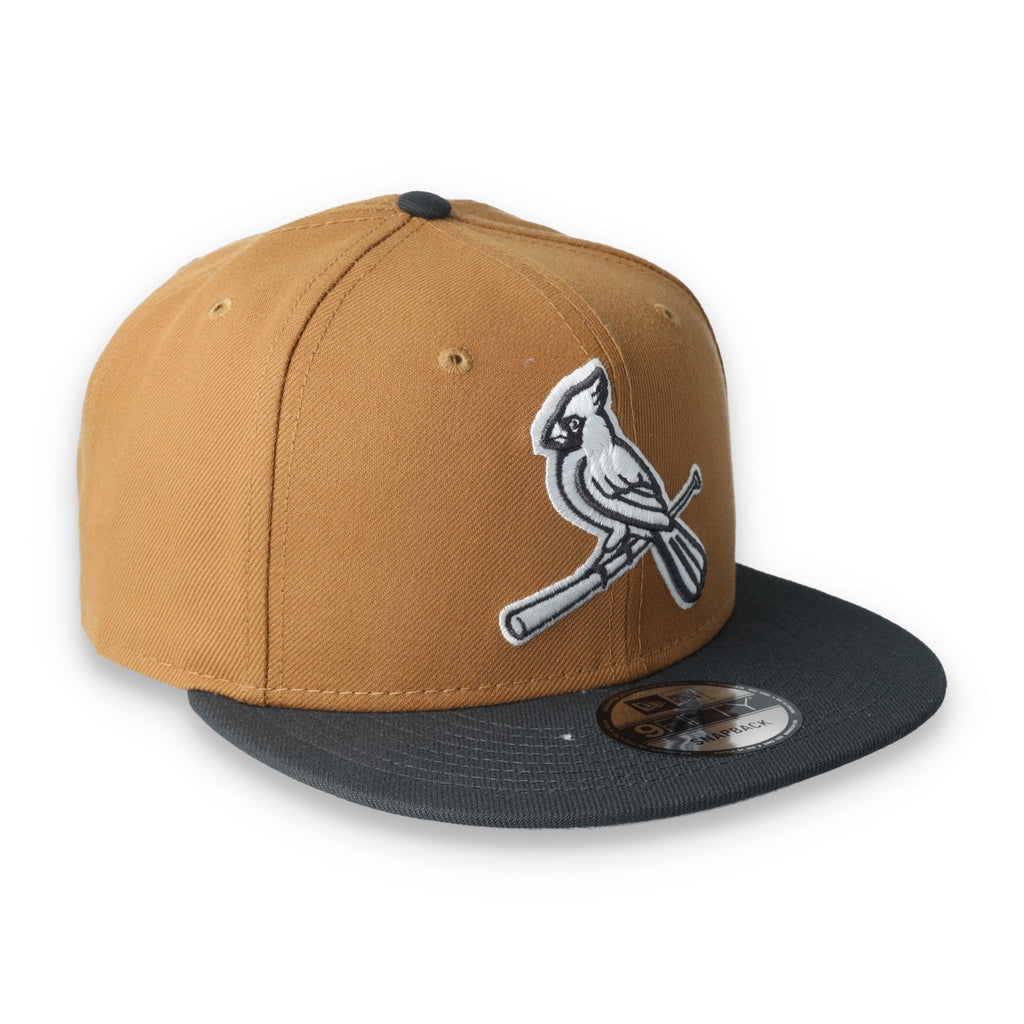 New Era ST Louis Cardinals 2-Tone Color Pack 9FIFTY Snapback Hat- Brown/Charcoal product image 1, provided for visual