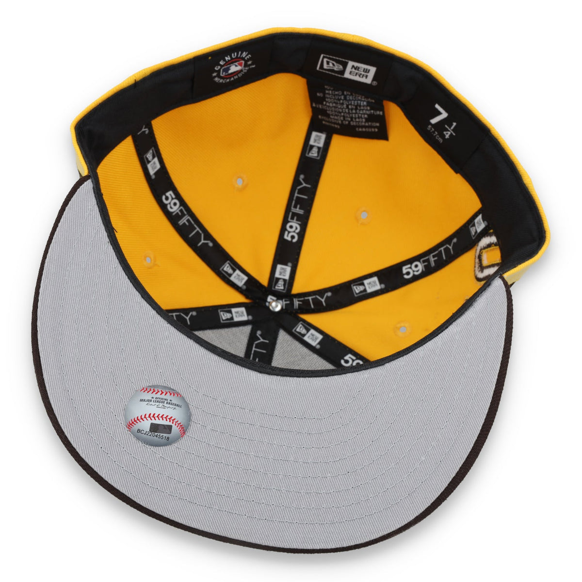 New Era San Diego Padres Game Day 59FIFTY Fitted Hat product image 7, provided for visual reference and product detail review