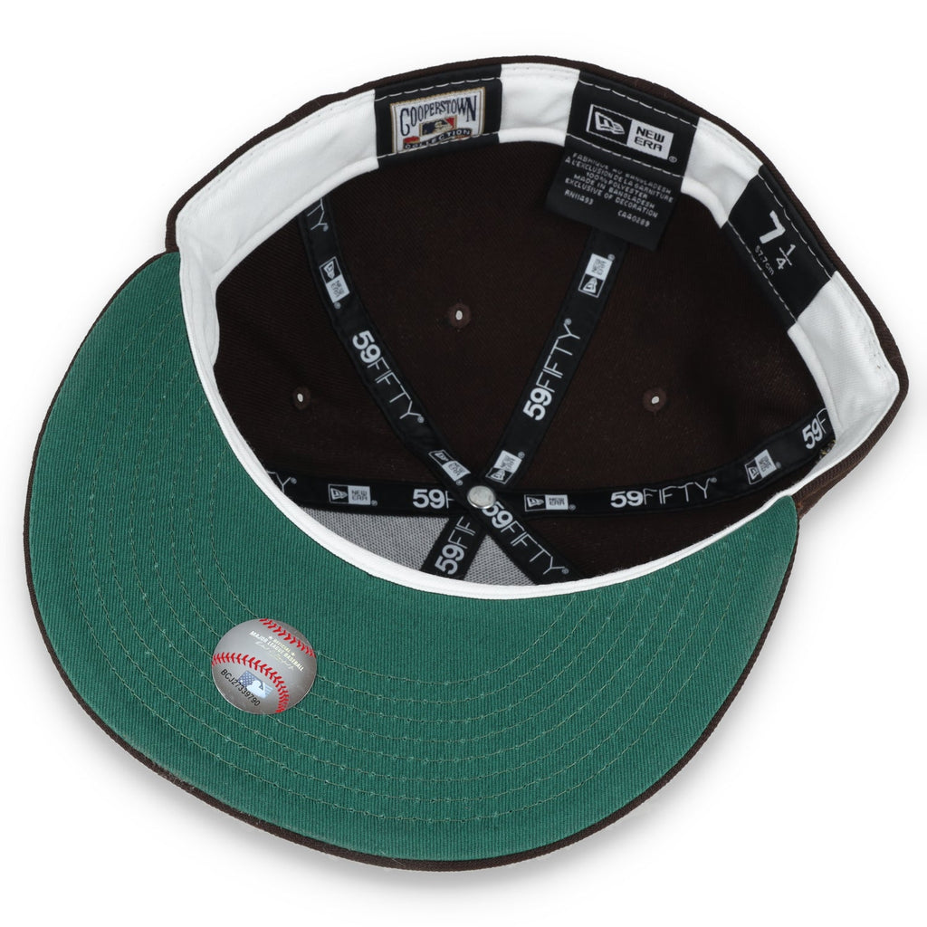 New Era San Diego Padres Laurel All Star Game 1978 Side Patch 59fifty Fitted Cap-Brown product image 7, provided for visual