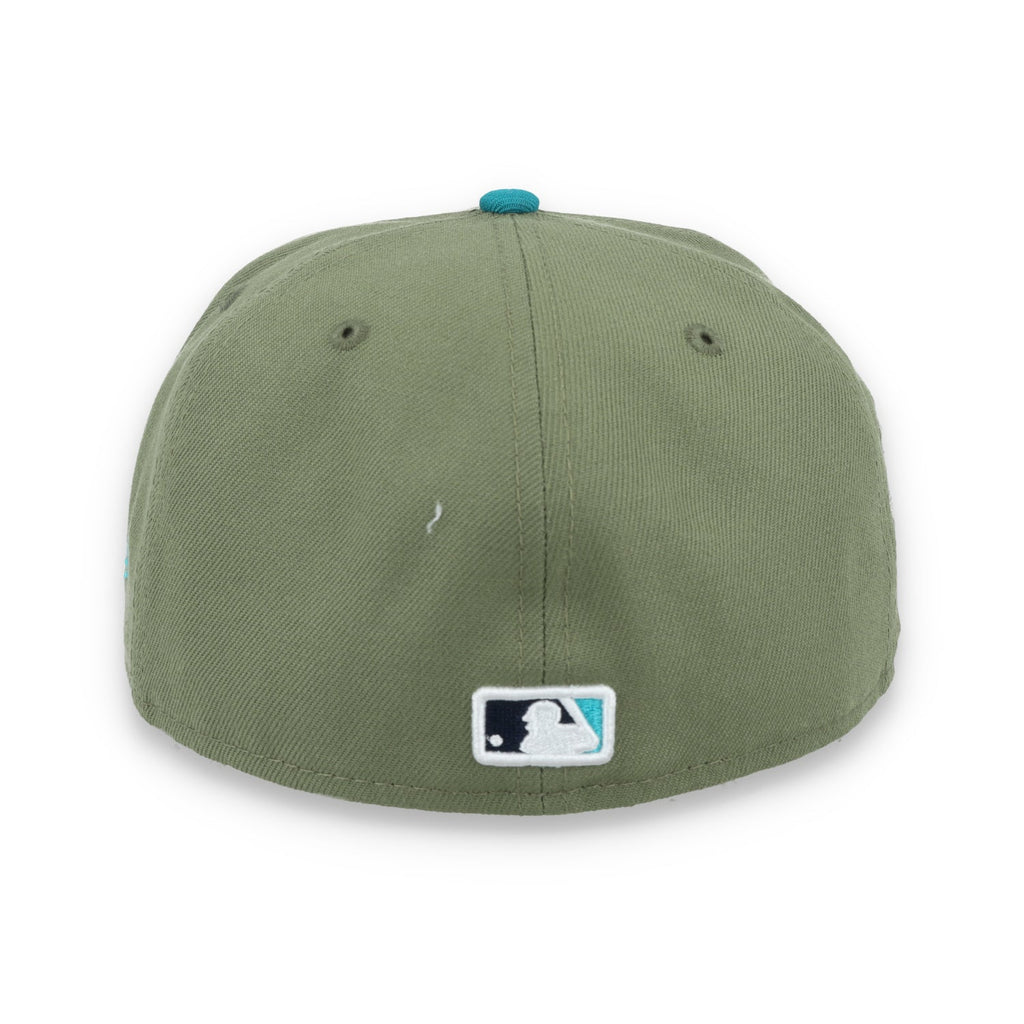 New Era Seattle Marines All Star Game 2023 Side Patch 59FIFTY Fitted Hat- Olive Green product image 5, provided for visual