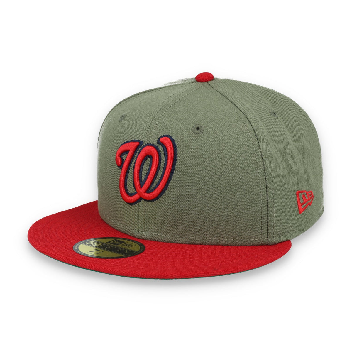 New Era Washington Nationals 2018 All Star Game Side Patch 59FIFTY Fitted Hat- Olive Gren product image 3, provided for