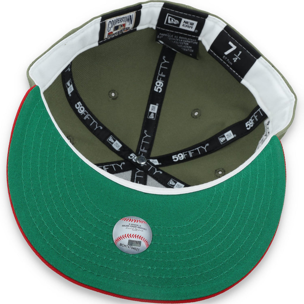 New Era Washington Nationals 2018 All Star Game Side Patch 59FIFTY Fitted Hat- Olive Gren product image 7, provided for