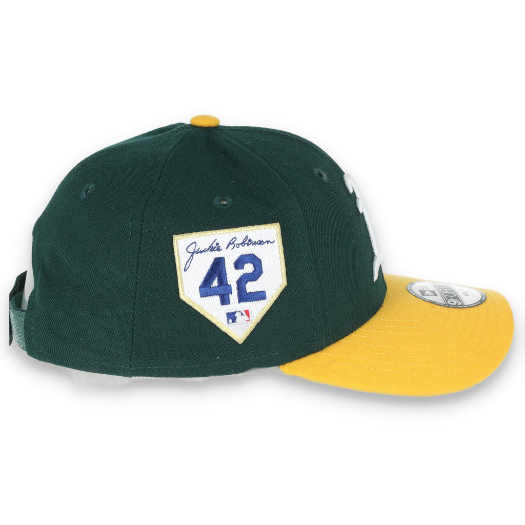 New Era Youth Oakland Athletics Jackie Robinson Day 9forty Adjustable Hat product image 3, provided for visual reference and