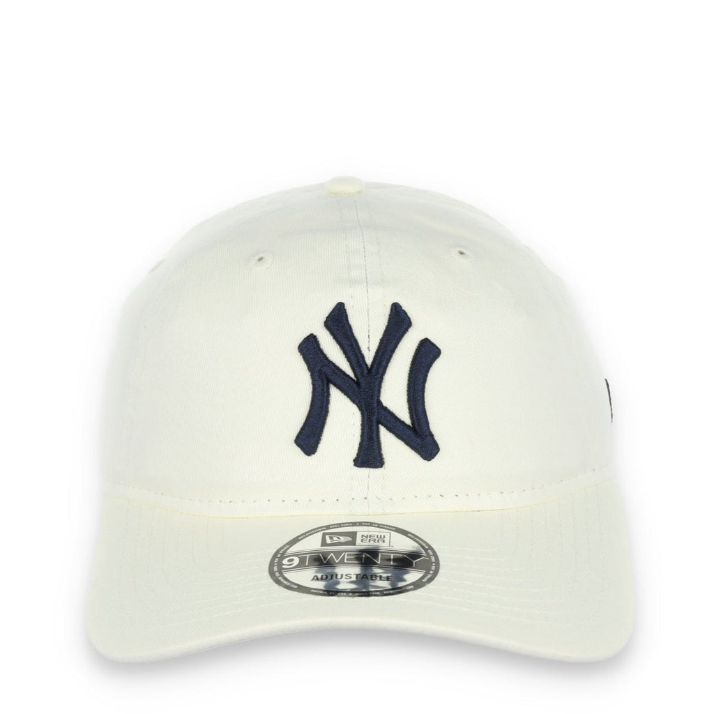 New Era New York Yankees Core Classic 2.0 9Twenty Adjustable Hat-Ivory product image 1, provided for visual reference and