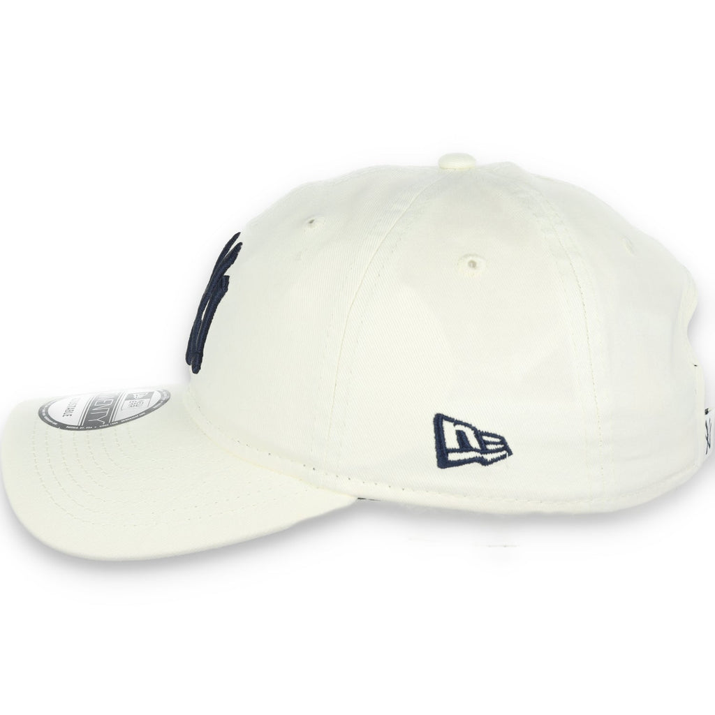 New Era New York Yankees Core Classic 2.0 9Twenty Adjustable Hat-Ivory product image 5, provided for visual reference and