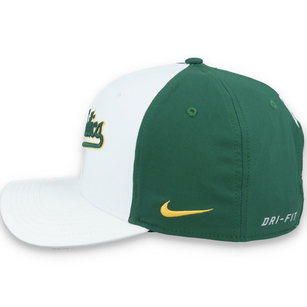 Nike Oakland Athletics Classic99 Dri-FIT Adjustable Hat - White product image 4, provided for visual reference and product
