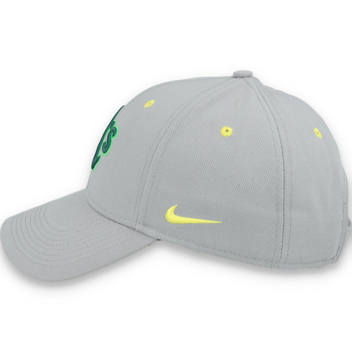 Nike Oakland Athletics Legacy91 Dri-FIT Adjustable Hat - Grey product image 4, provided for visual reference and product