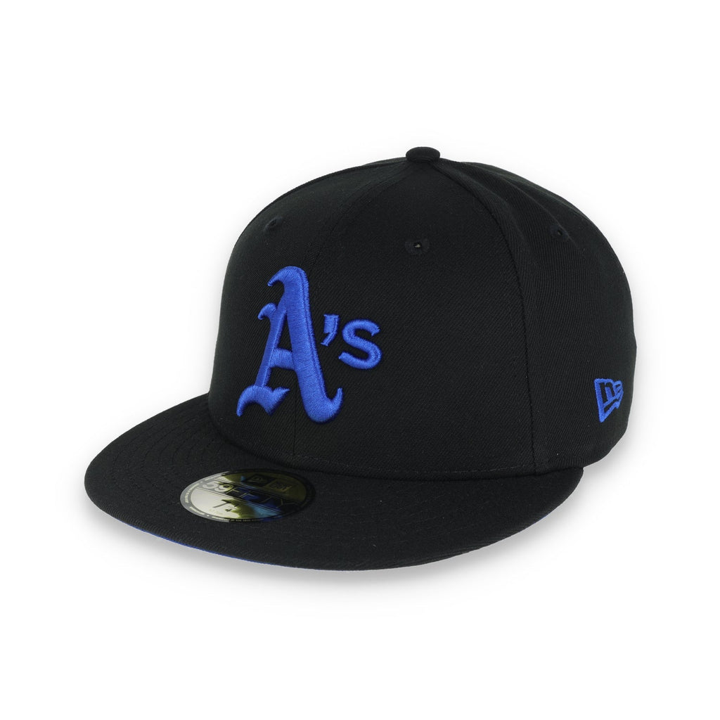 New Era Oakland Athletic 1989 Battle of The Bay Patch 59FIFTY Fitted-Royal/Black product image 2, provided for visual